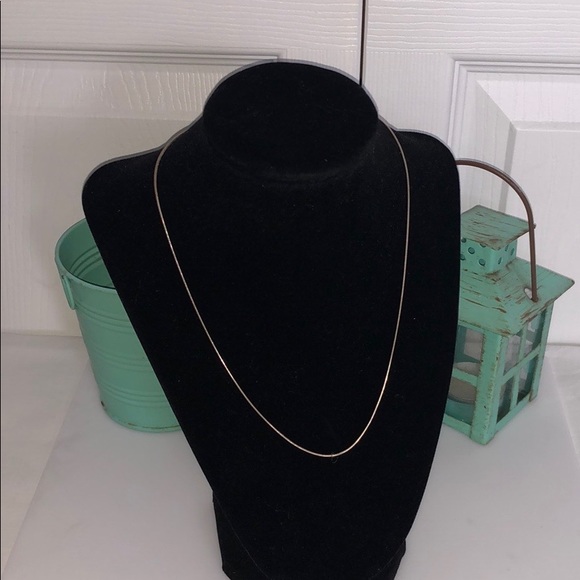 Jewelry - 🔵3/$30 Silver box chain necklace
